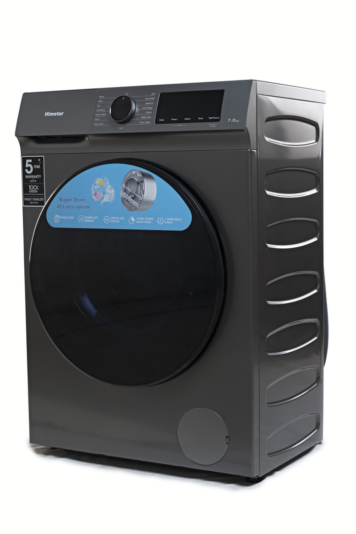 HImstar 7kg Washing Machine -HW-75FXQUTI/GZ