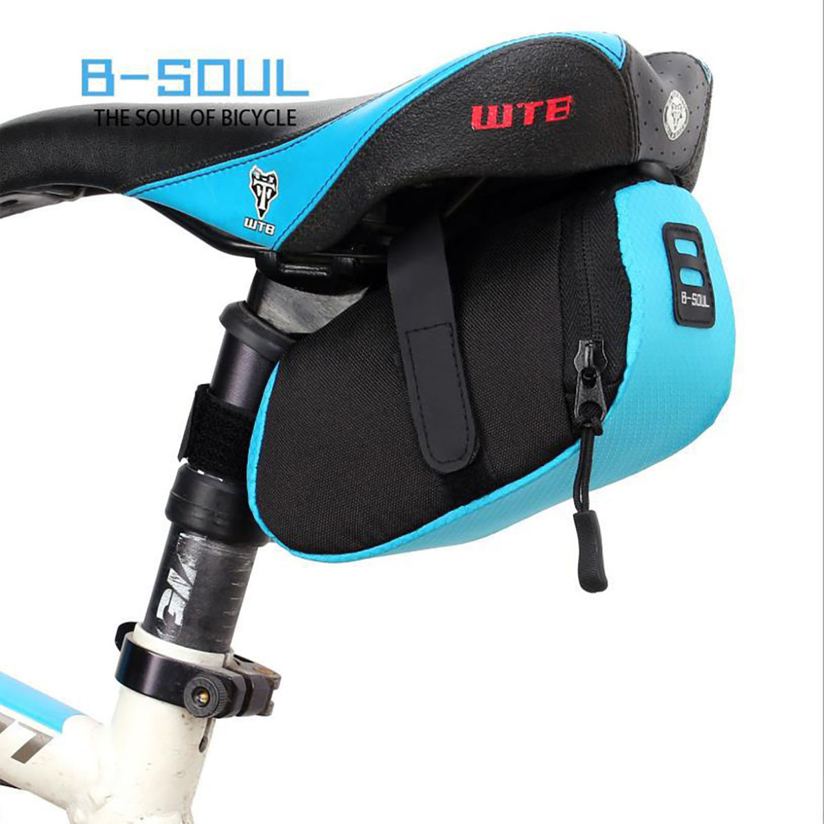 New Mountain Bike Bag Bicycle Tail Bag Road Bike Riding Seat Saddle Bag Accessories Bicycle Accessories