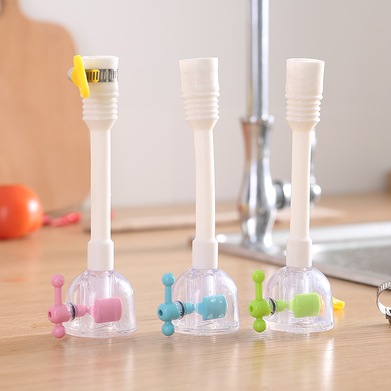 1pc Faucet Filter, Kitchen Connector Splash-proof Shower Head,Telescopic Extension Swivel Water Filter 360° Rotating Water Purif