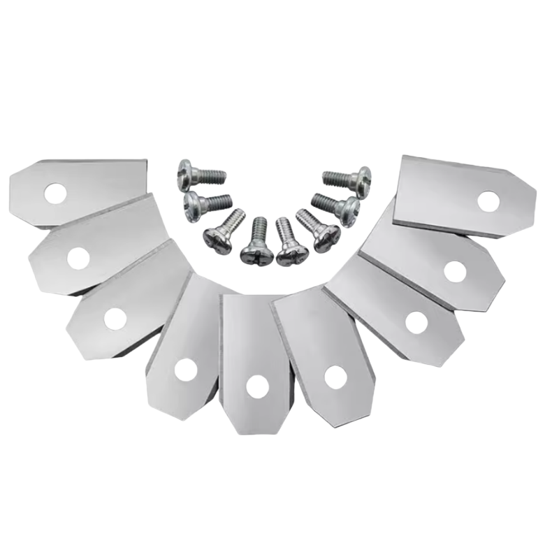 12/18/30 Stainless Steel Screw Single-Hole Replacement Blade for Lawn Mowers A Tool for Trimming and Beautifying Courtyard Lawns