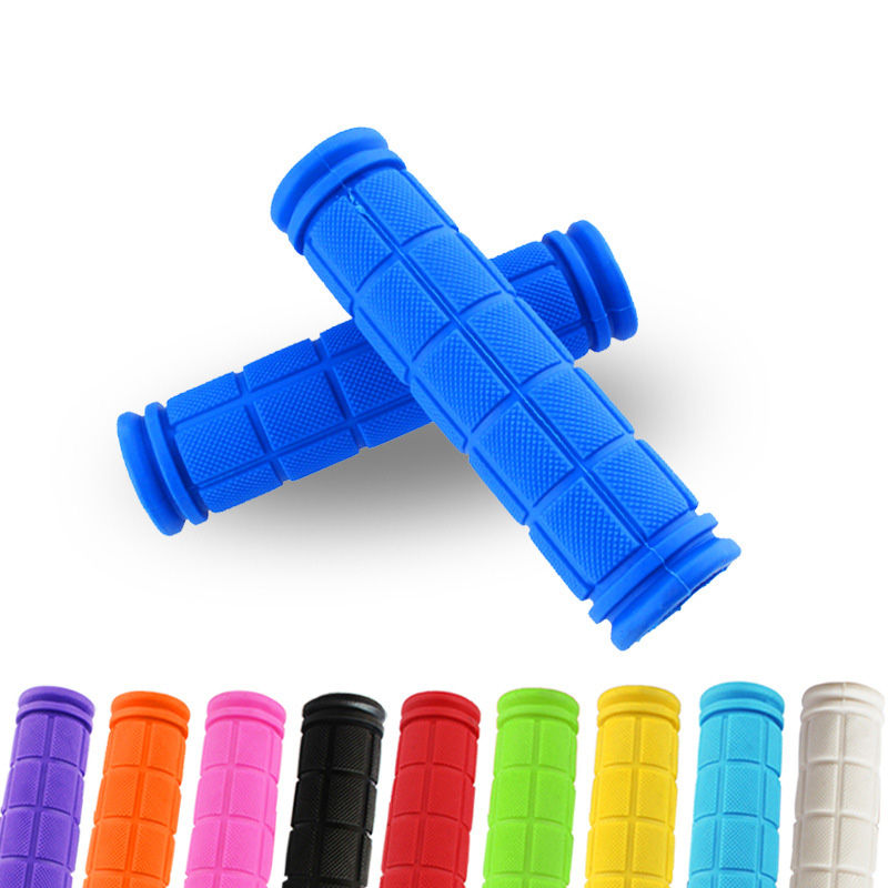 1PAIR Bicycle Handlebar Grips Anti-skid Bike Handle Bar Grips Covers Fixed Gear BMX MTB Mountain Bike Bicycle Accessories