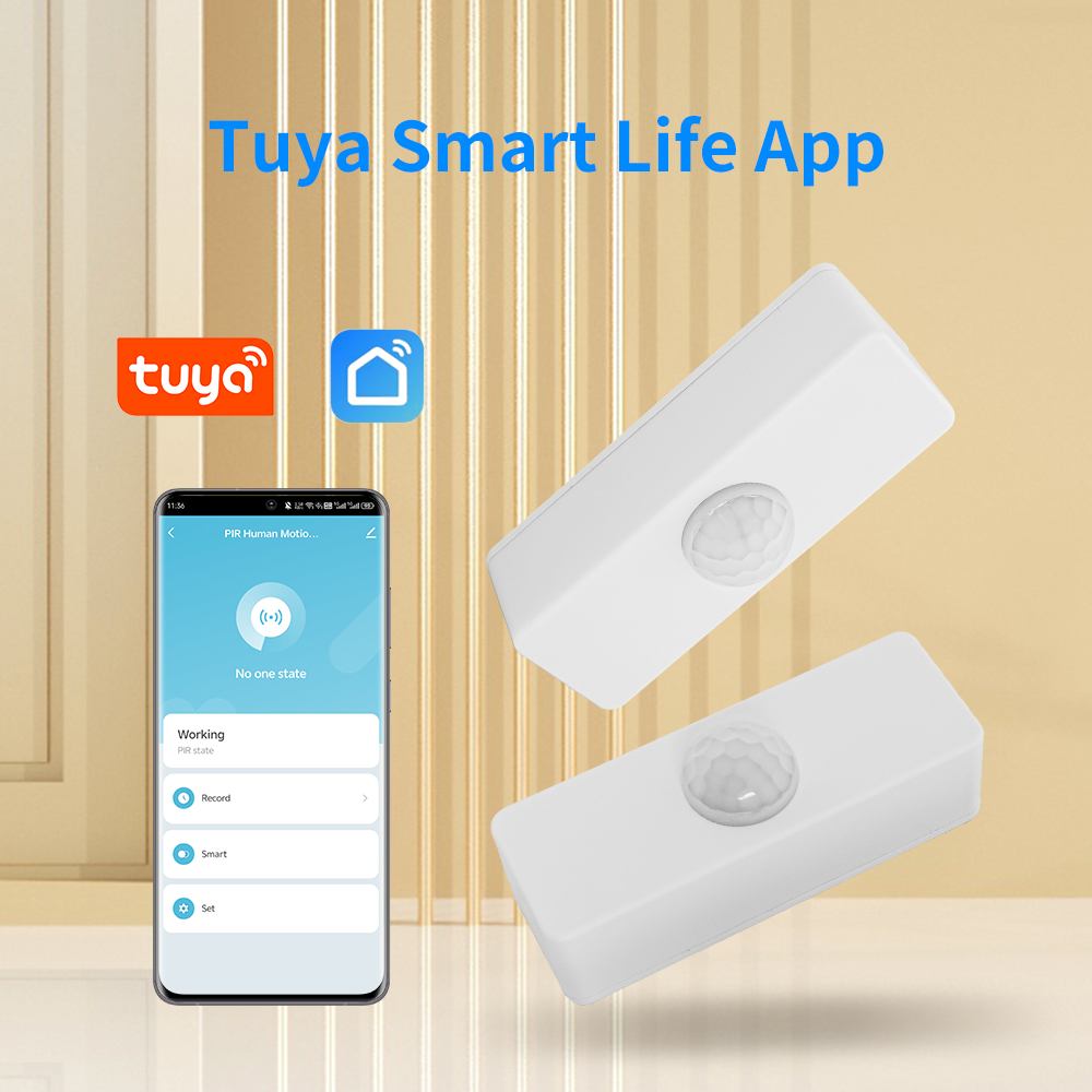Tuya Human Presence Sensor WiFi Motion Sensor Alarm Smart Life Control Safety Protection Smart Home Products