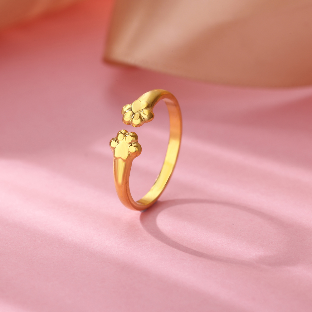 Stainless Steel Geometric Wide Open Rings For Women Men 2025 Trend New Gold Color Ring Wedding Couple Rings Female Jewelry
