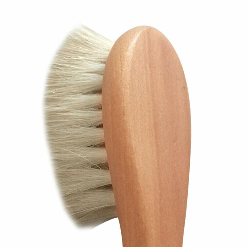 Baby Hair Brush Wooden Handle Head Massage Comb Portable Bath Care Comb Accessories Supplies for Newborns