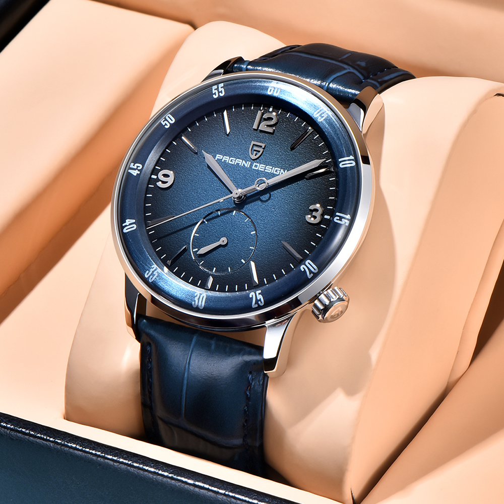 PAGANI DESIGN New Men's Mechanical Watch 100M Waterproof Luxury Sapphire Glass Men's Automatic Watch Box Packaging