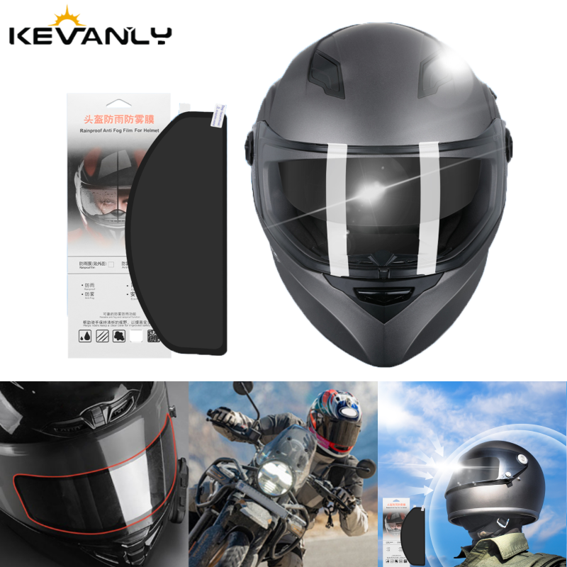 Motorcycle Helmet Sun Proof Anti-glare Antifog Film UV Protection Autocycle Helmet Sunscreen Film Motorbikes Helmet Parts