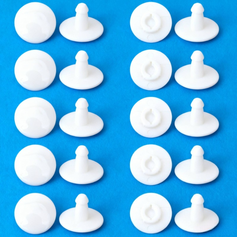 6/10 Sets Replacement Rivets Button Strap Compatible for Clog Beach Shoe Strap 16mm Size Rivets Repair