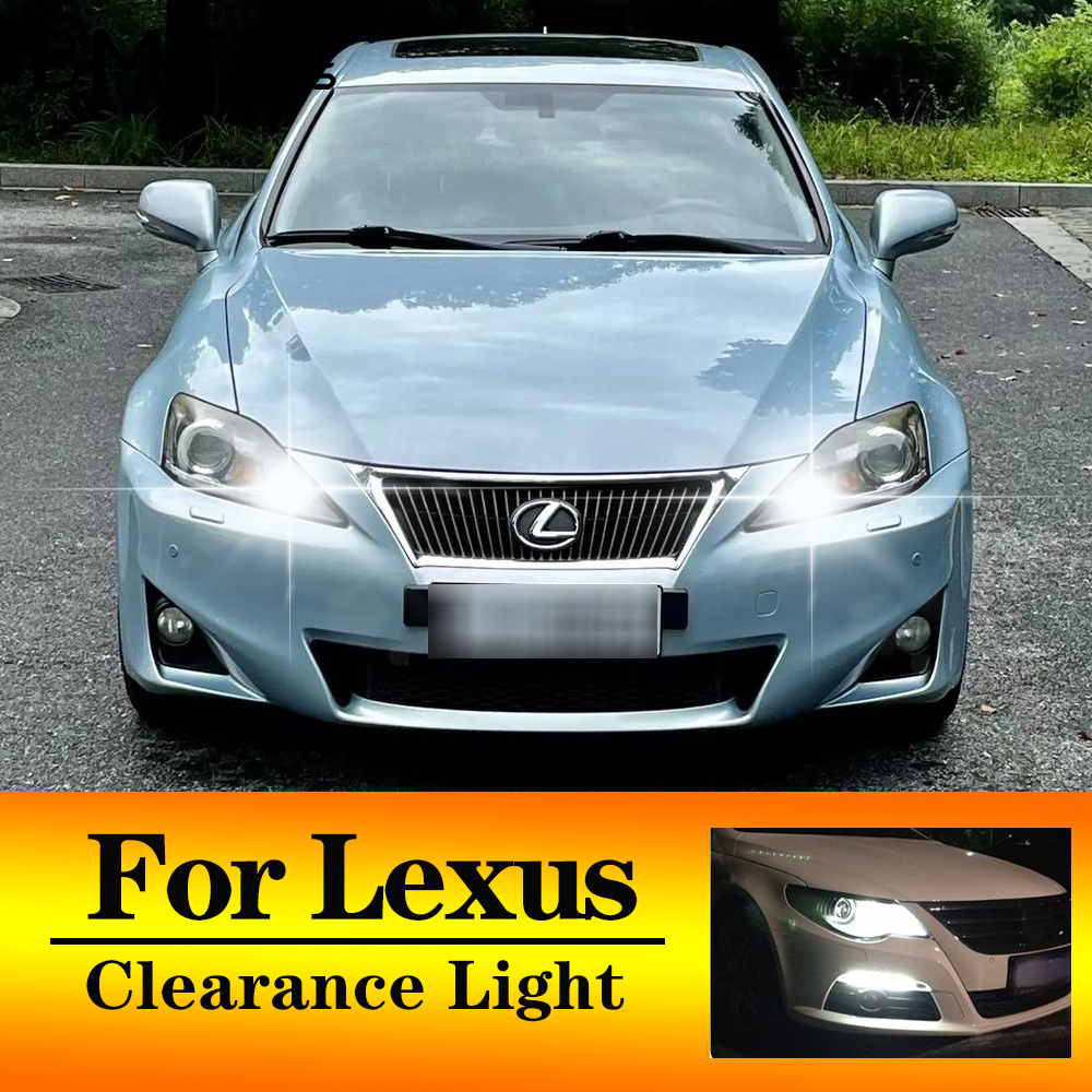 BMTxms W5W T10 CANbus LED Clearance Light Parking Lamp For Lexus IS250 IS350 IS F LX470 LX570 LS430 LS460 LS600H RX400H RX350