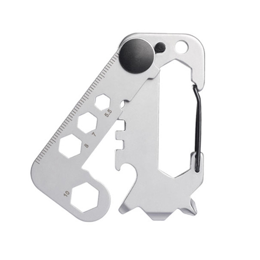 Daicamping Stainless Steel Multifunctional Mini Pocket Tool Outdoors Screwdriver Wrench Multi-Tool Portable Multitool