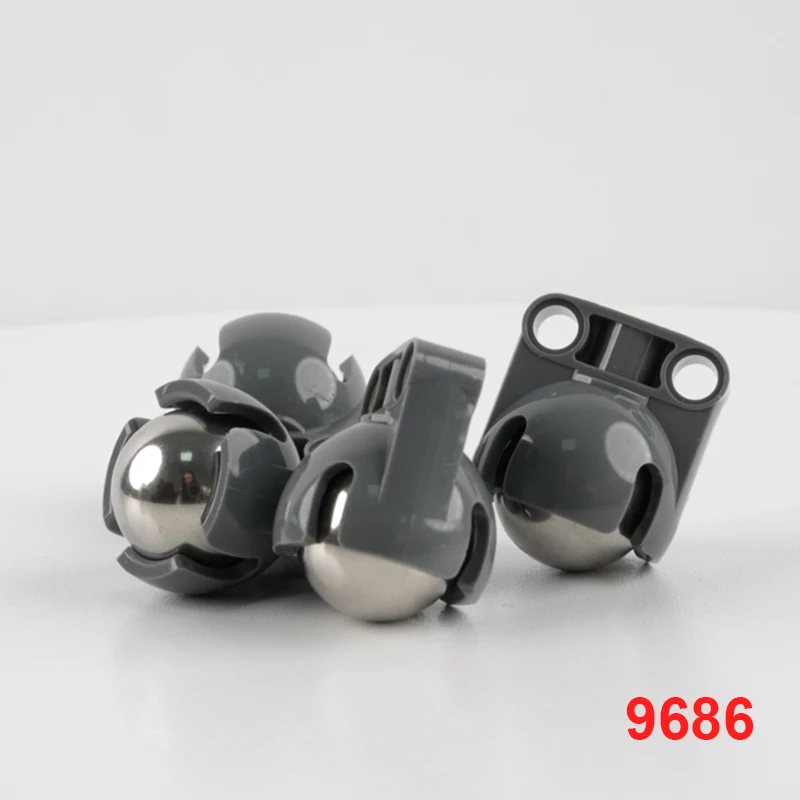 Technical Universal Wheel bb607 Stainles Steel Ball Compatible with legoed Robot EV3 6023956 4610380 99948 MOC PF Parts 92911