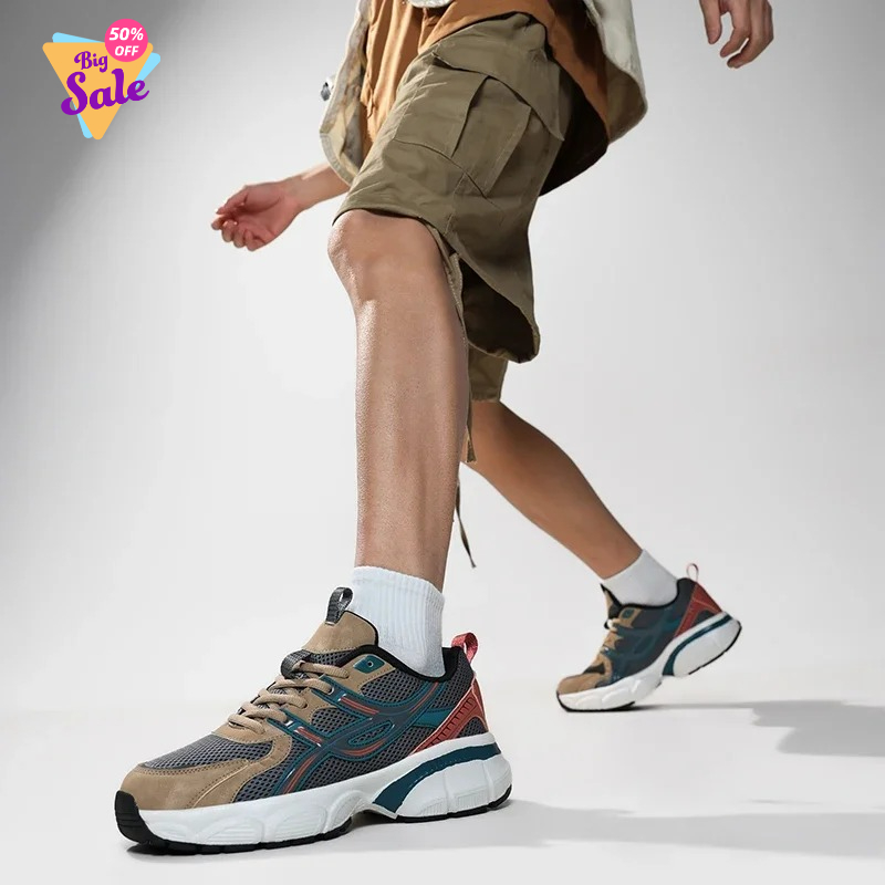 New Man Women Sports Shoes Outdoor Lightweight Breathable Jogging Sneakers Female Casual Mesh Anti-slip Lace Up Running Shoes
