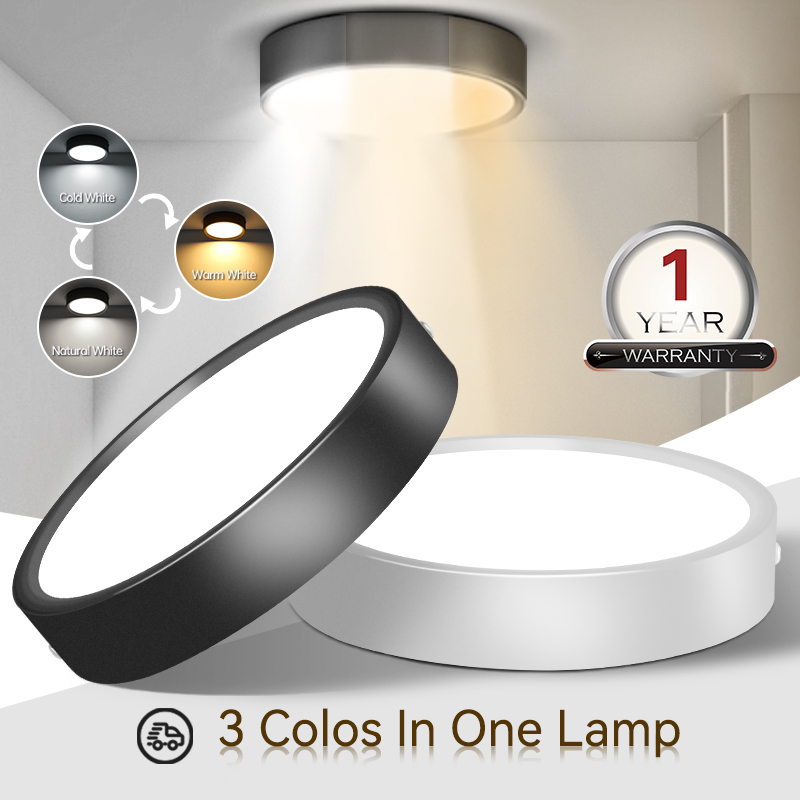 Downlight Spot Light Down Light LED 220v Fixture Ceiling Lamp House Dimming Living 3 Colour Bedroom Chandelier Spotlight LED