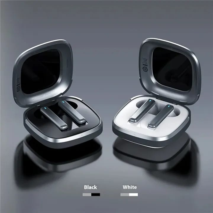 Premium Earbuds | SR-02 Bluetooth 5.3 True Wireless Earbuds with Hi-Fi Stereo Sound | Noise Cancellation Earbuds | LED Power