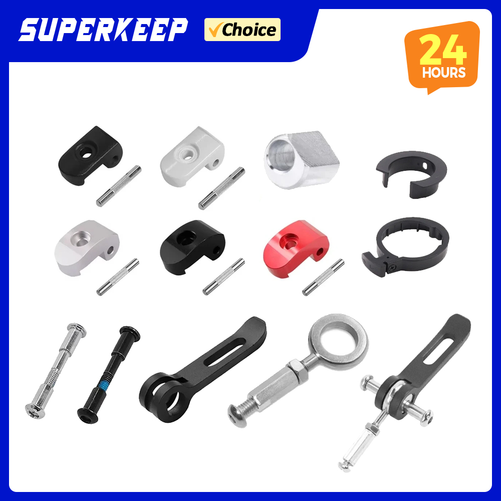 Folding Buckle Latch Reinforced Lock for M365 Electric Scooter Ring Circle Clasped Shaft Locking Screw Folding Hook Parts