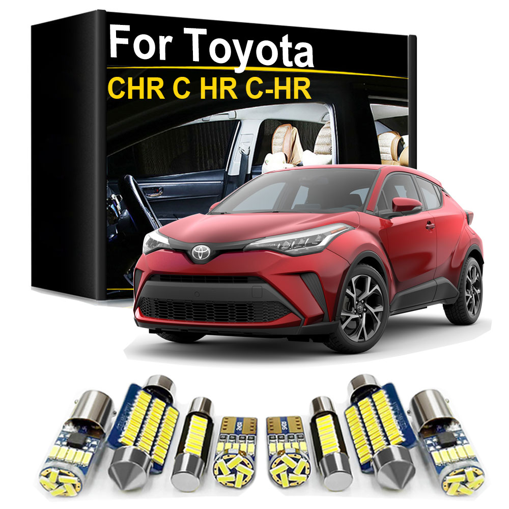 Interior LED Light Kit For Toyota C-hr CHR C HR 2016 2017 2018 2019 2020 2021 Canbus Reading Map Dome Trunk License Plate Lamp