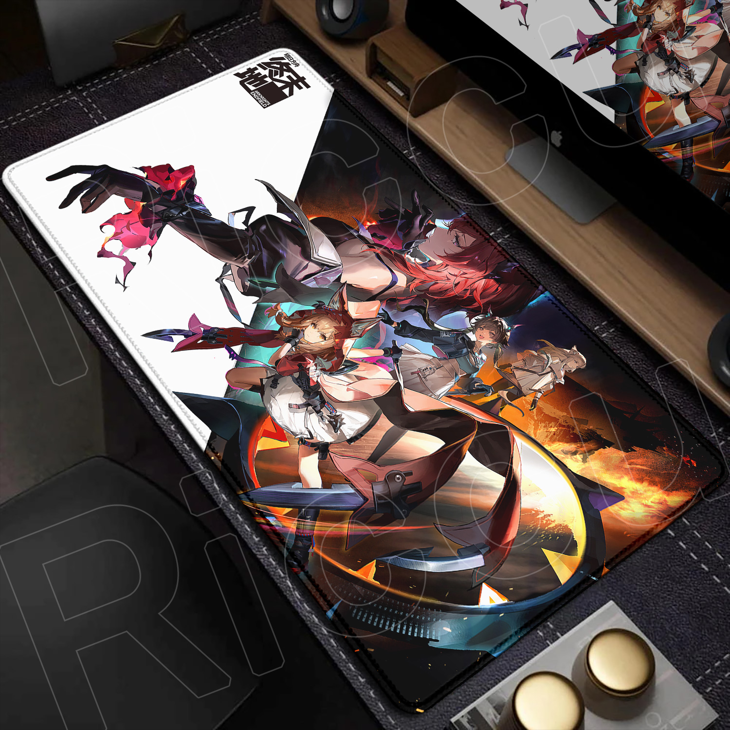 HD print Arknights Endfield Mouse Pad Anime Girl Laevatein Mousepad Large Gamer XXL Laptop Gaming PC Accessories Desk Mat carpet