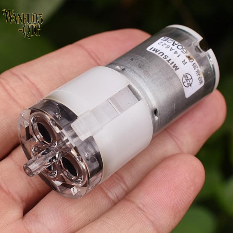 New Hot Sale 1Pcs Mute Mini 370 Motor Air Pump Large Flow Abundant Energy DC 3.7V 5V 6V Sphygmomanometer Booster Pump