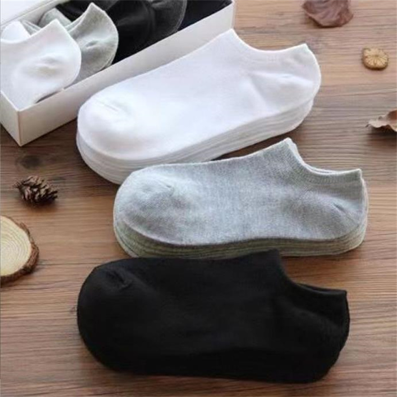 1-60 Pairs / Pack Men's Bamboo Fiber Socks Short High Quality New Casual Breatheable Anti-Bacterial Man Ankle Socks Men