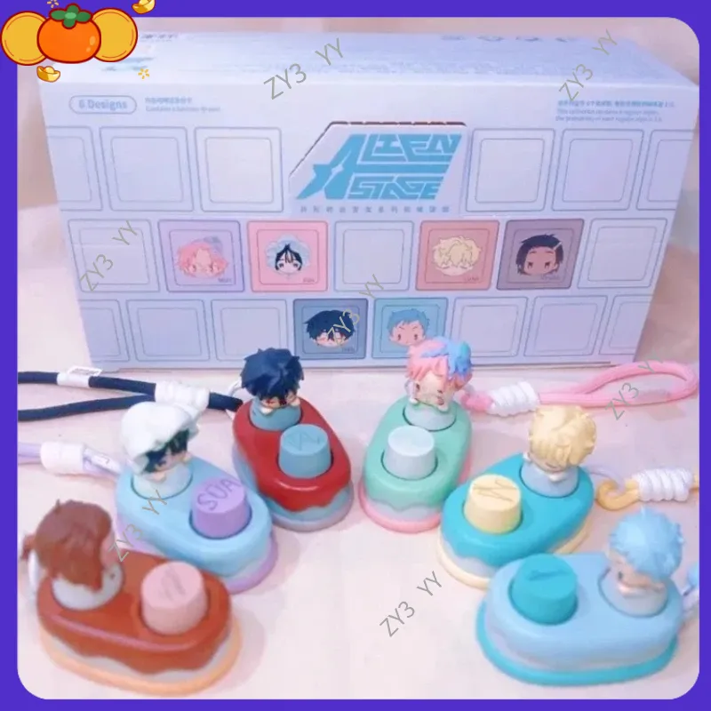 【In Stock】Genuine Alien Stage Sunny Doll Series Blind Box Mechanical Keycaps Cute Ivan Luka Mizi Till Toy Halloweentrend