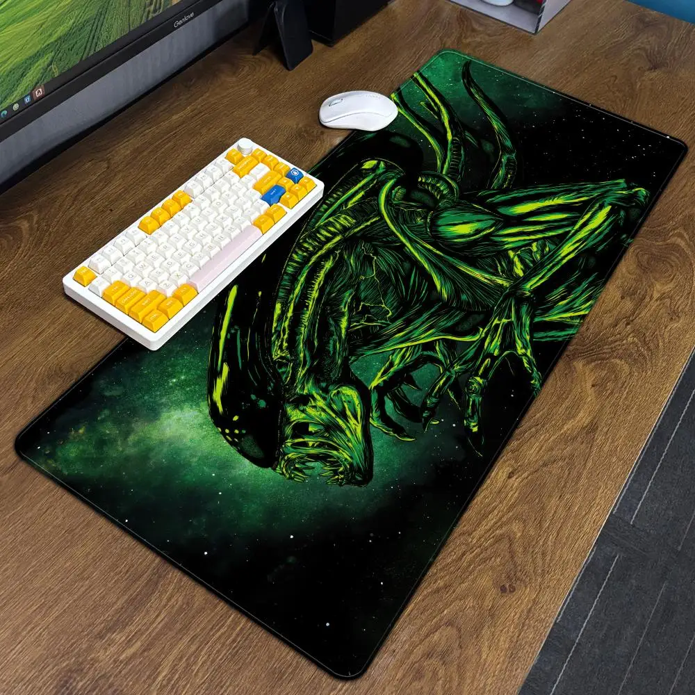 Alien Xenomorph Mouse Pad XXL Computer Accessories Large Keyboard Laptop Table Pad The New Product Gamer Gaming