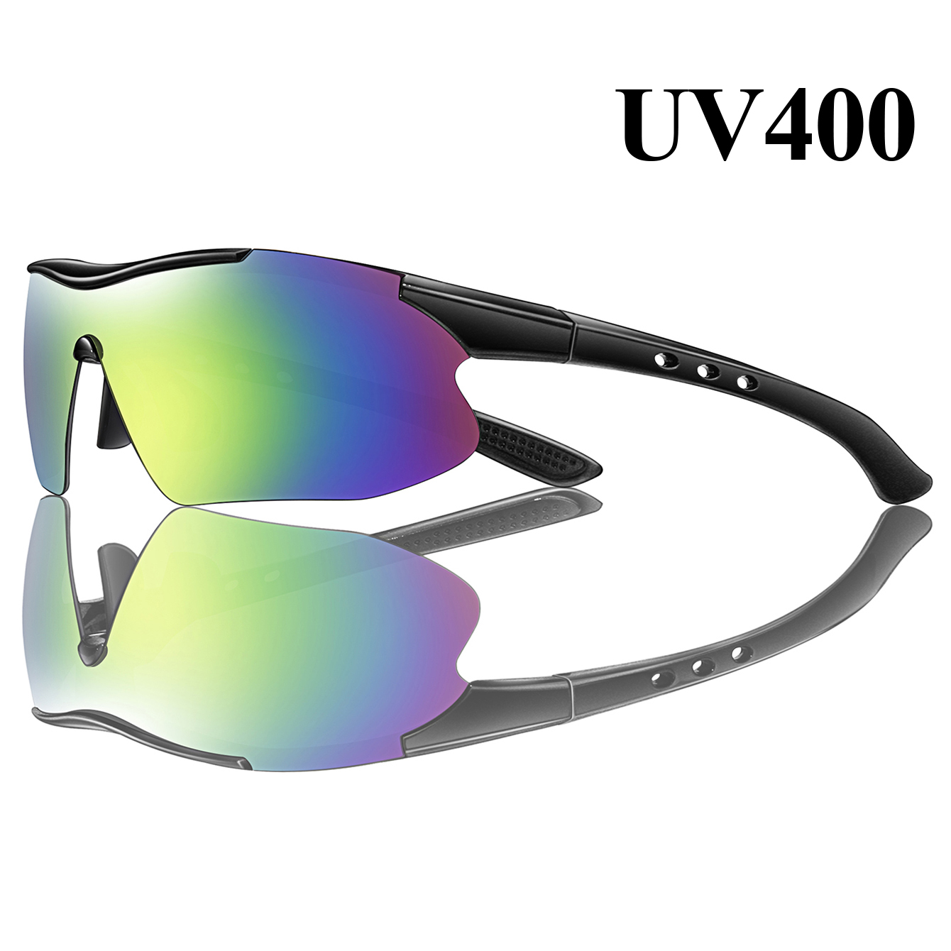 Polarized Fishing Sunglasses Men And Women Sports Colorful Glasses with UV Protection for Outdoor Running, Hiking, Cycling
