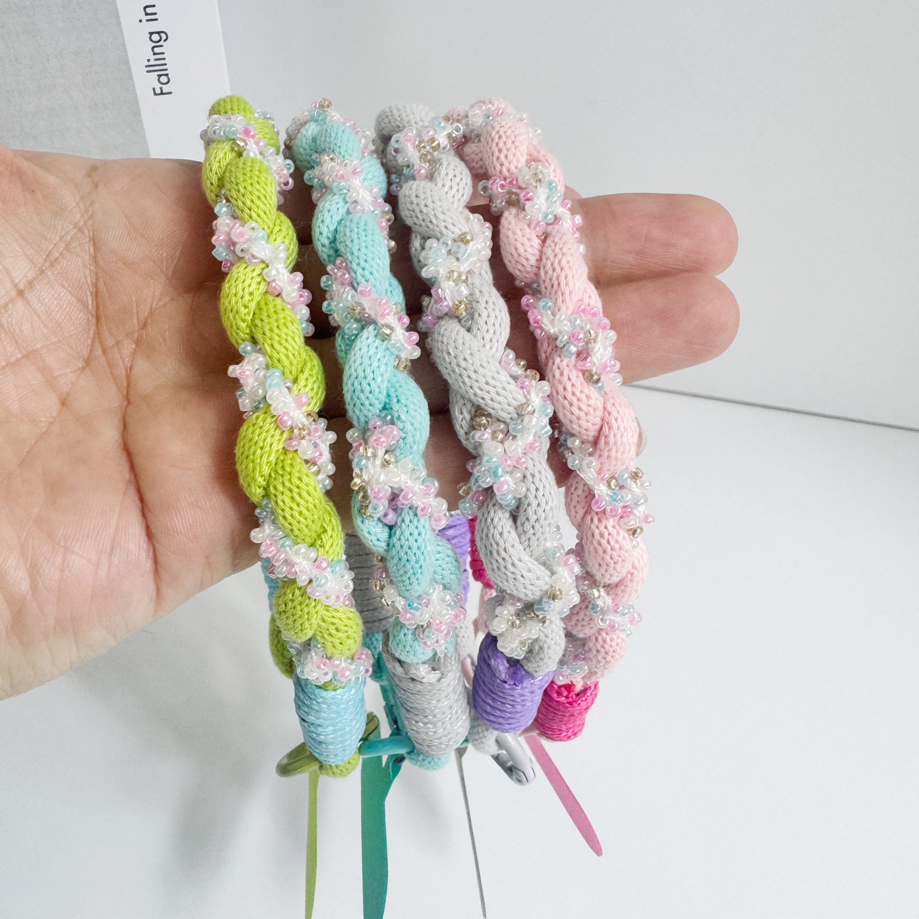 Creative Cartoon Mobile Phone Universal Lanyard Crystal Beaded Wristband DIY Hand Rope Mobile Phone Lanyard Bracelet Accessories