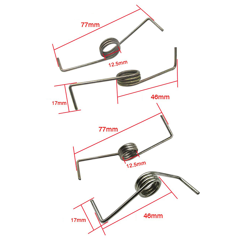 NEW 2PCS Open And Close Spring Of Semi-Automatic Washing Machine Positive And Opposite Spring Accessories