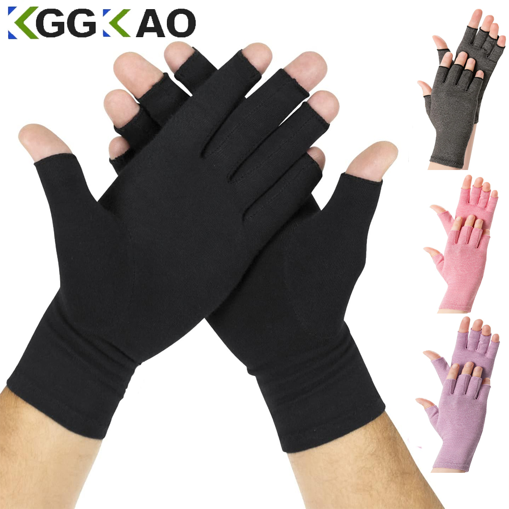 1Pair Arthritis Compression Gloves for Relieve Rheumatoid Arthritis,Carpal Tunnel,Joint Pain,Open Fingerless Glove,Wrist Support pen gpt