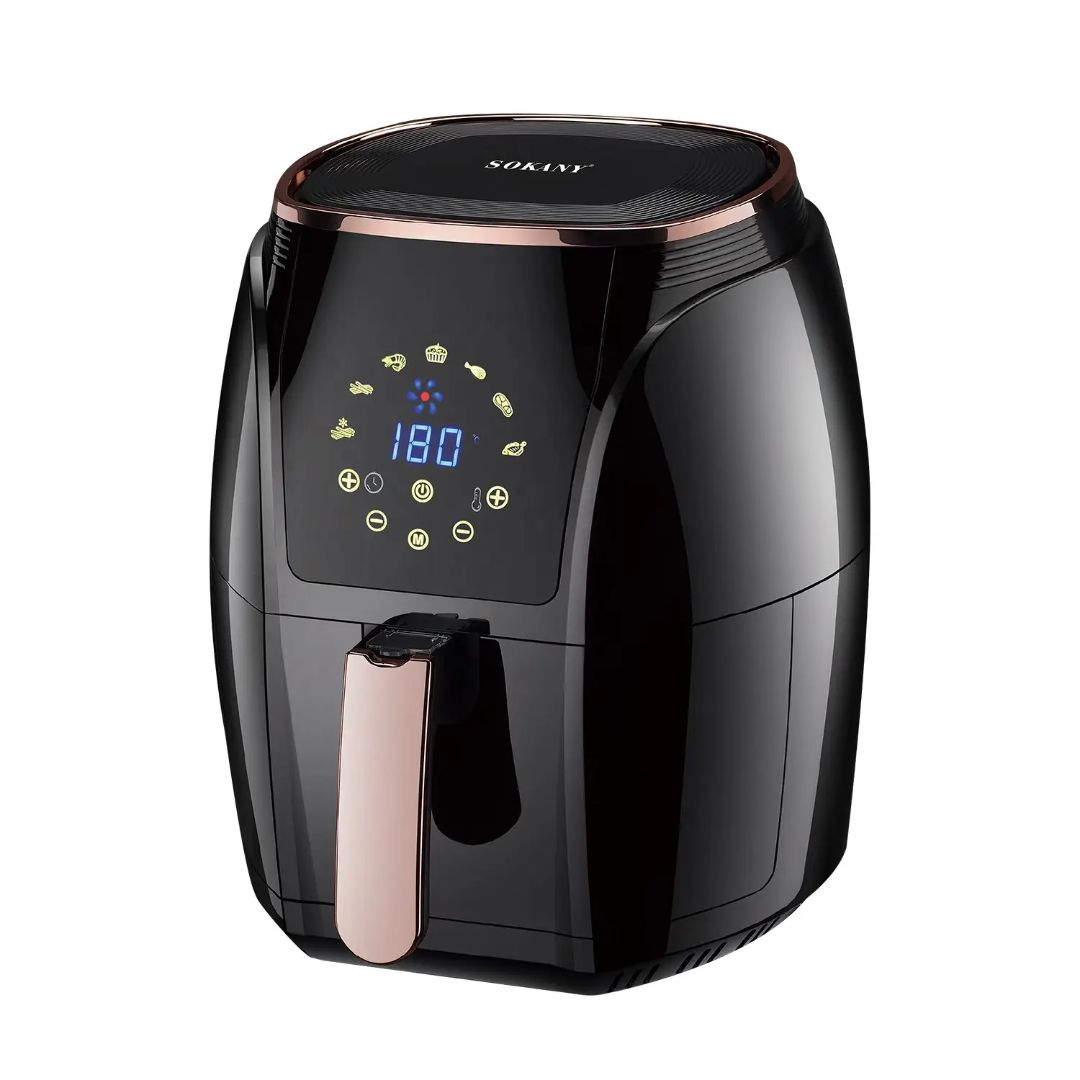 Sokany SK-3011 5.0L Digital Air Fryer | 1500W Healthy Oil-Free Cooker | Detachable Basket | Touch Control