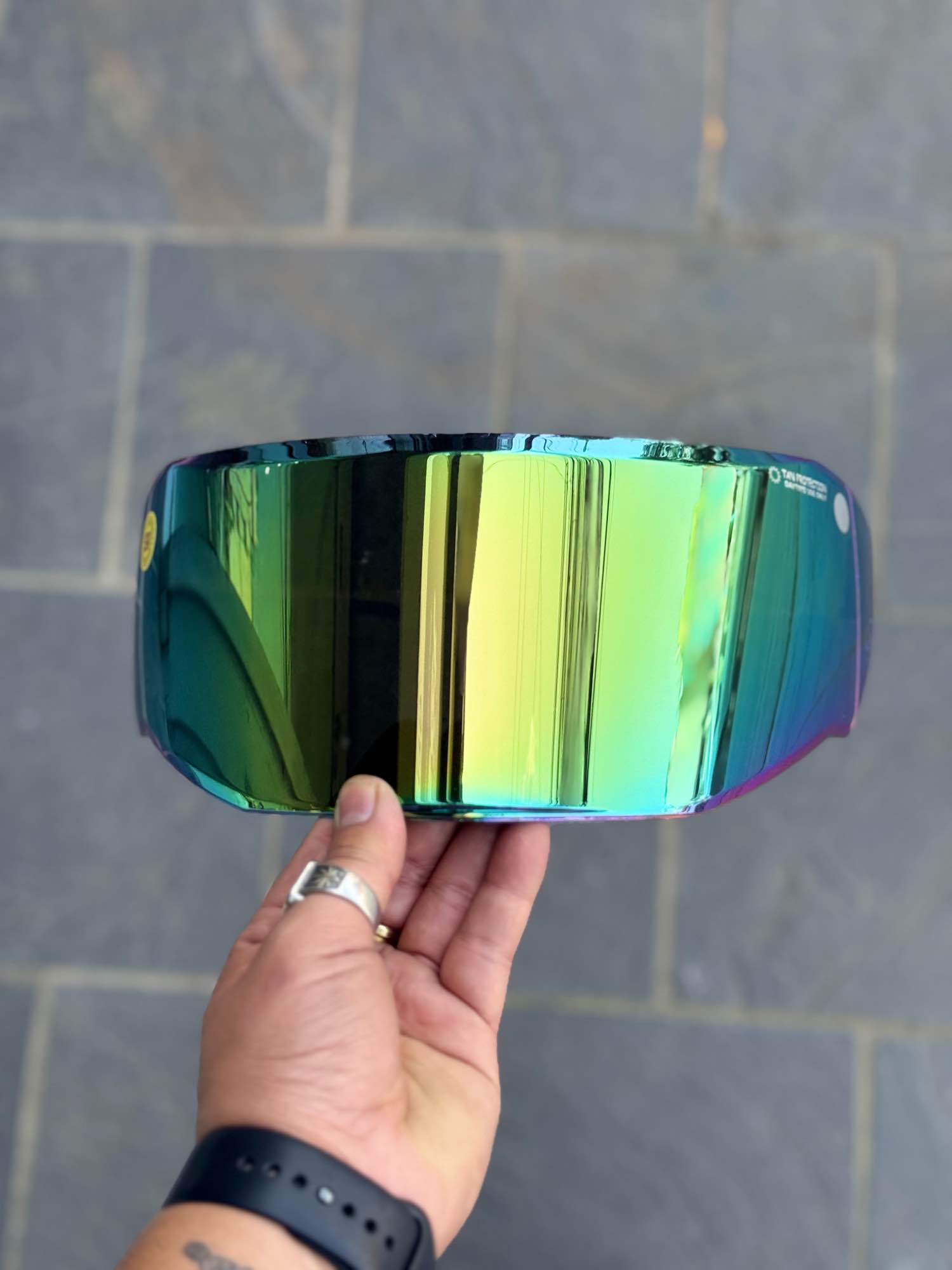 Studds Thunder Helmet Mercury Visor