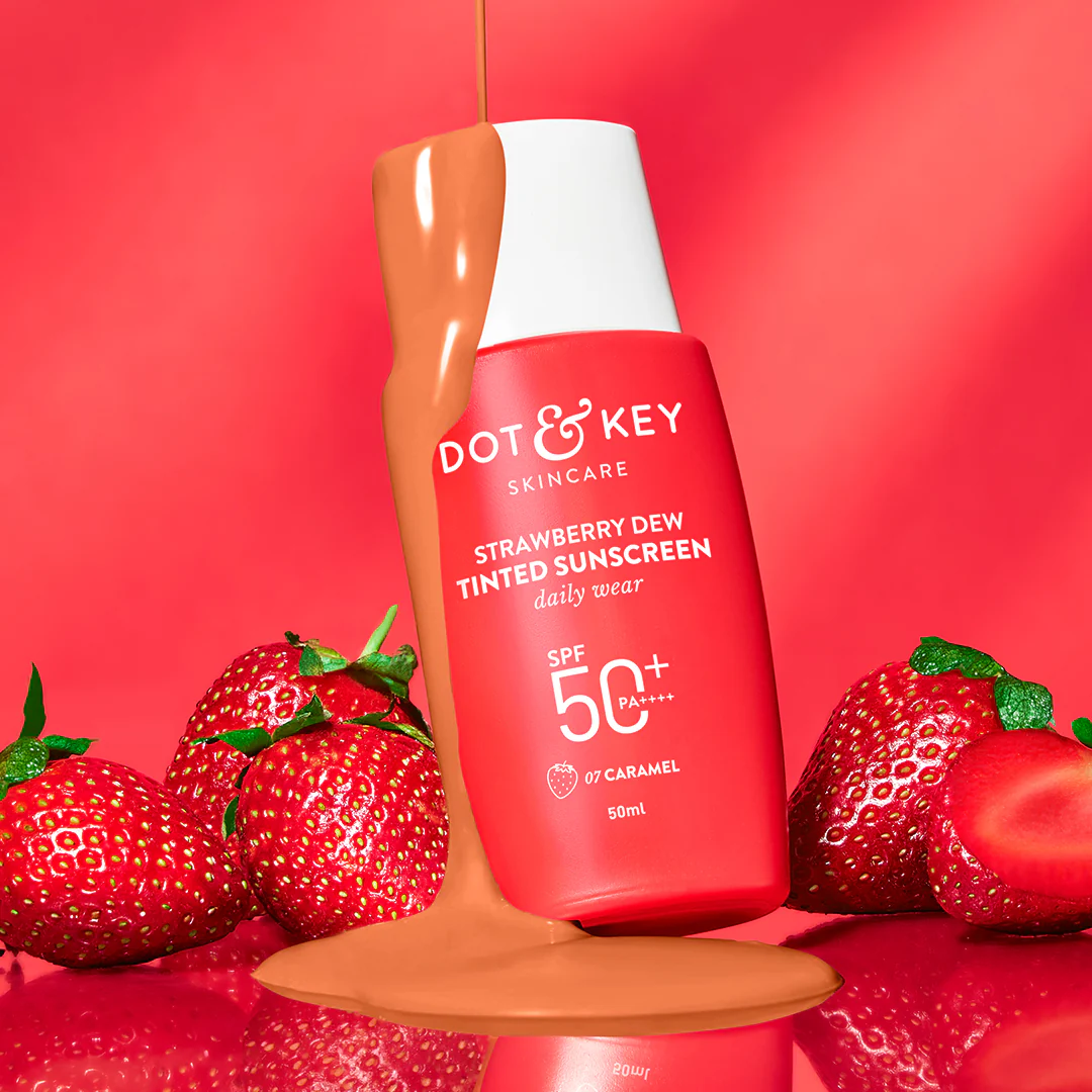 DOT & KEY DEW TINTED SUNSCREEN SPF 50+ PA+++ | ROSE 01A -50ML