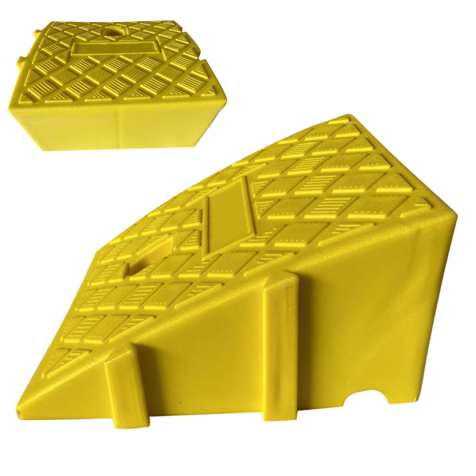 1PCS Car Curb Ramps Portable Lightweight Slopes Cushion Heavy Duty PVC Ramp Slopes For Car Trailer Truck Bike Motorcycle