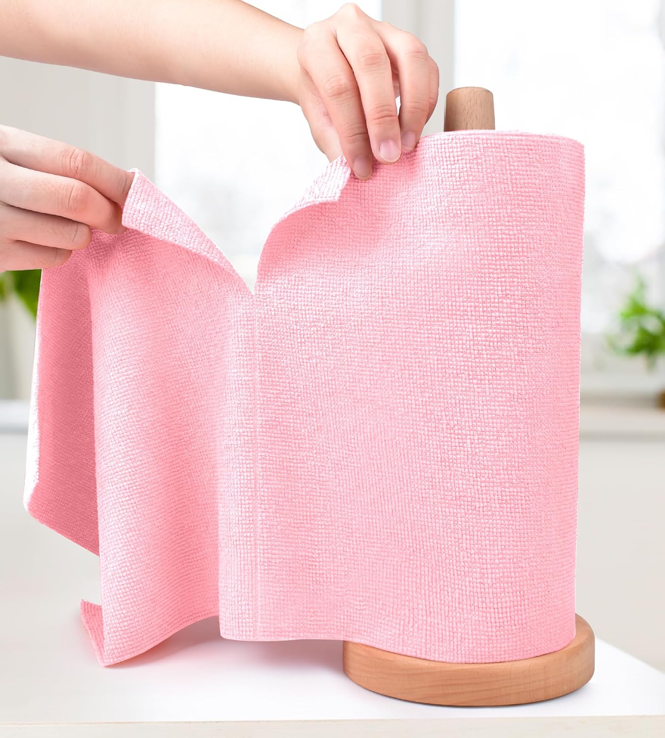 20/50 pcs Reusable Microfiber Cleaning Cloths Kitchen Towels Multi Sided Household Cloths Towel Roll Rag Cleaning Tissue for Car