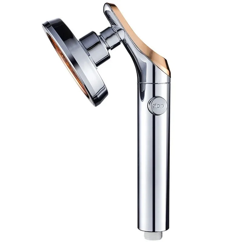 Hot Sale 1Pcs for Bathroom Accessories Rainfall Large Bath Shower Head with Button Portable High Pressure Waterfall High Quality
