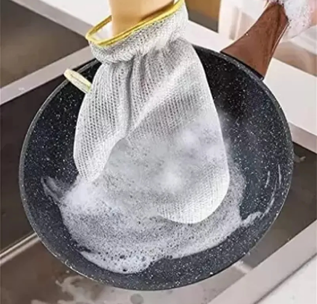 Dish Washing Waterproof Steel Wire Kitchen Cleaning Gloves