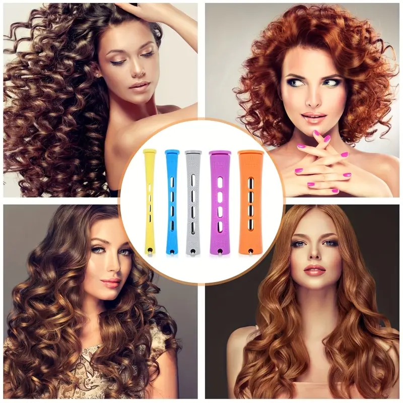 10pcs perm and curl hair styling tools