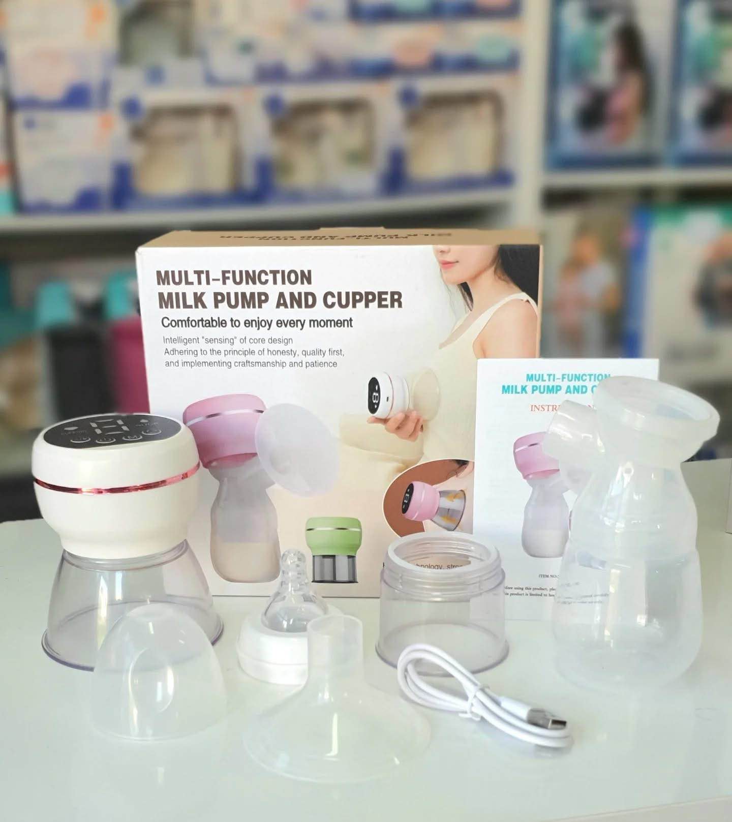 Rechargeable Electric Breast Pump Multifunction Milk Pump And Cupper set
