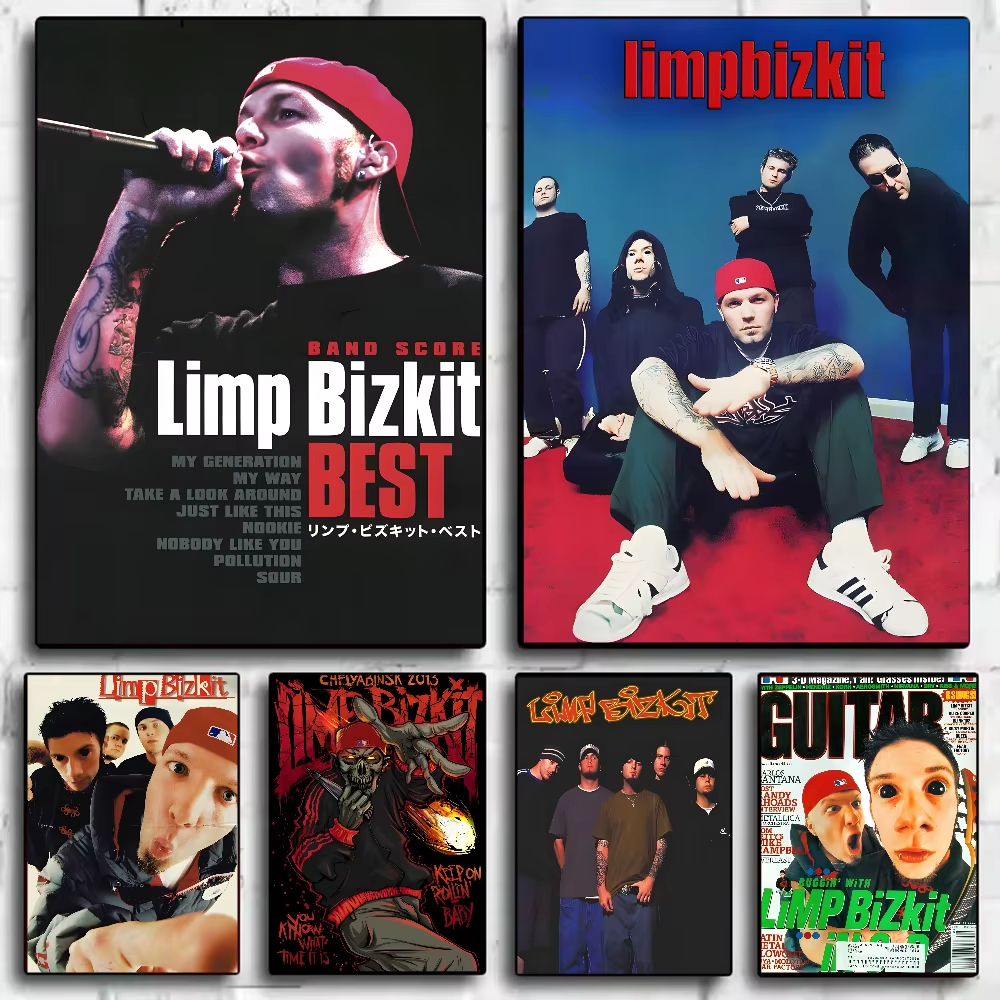 Band Limp Bizkit Poster HD art canvas painting home living room bedroom bar aesthetic decoration