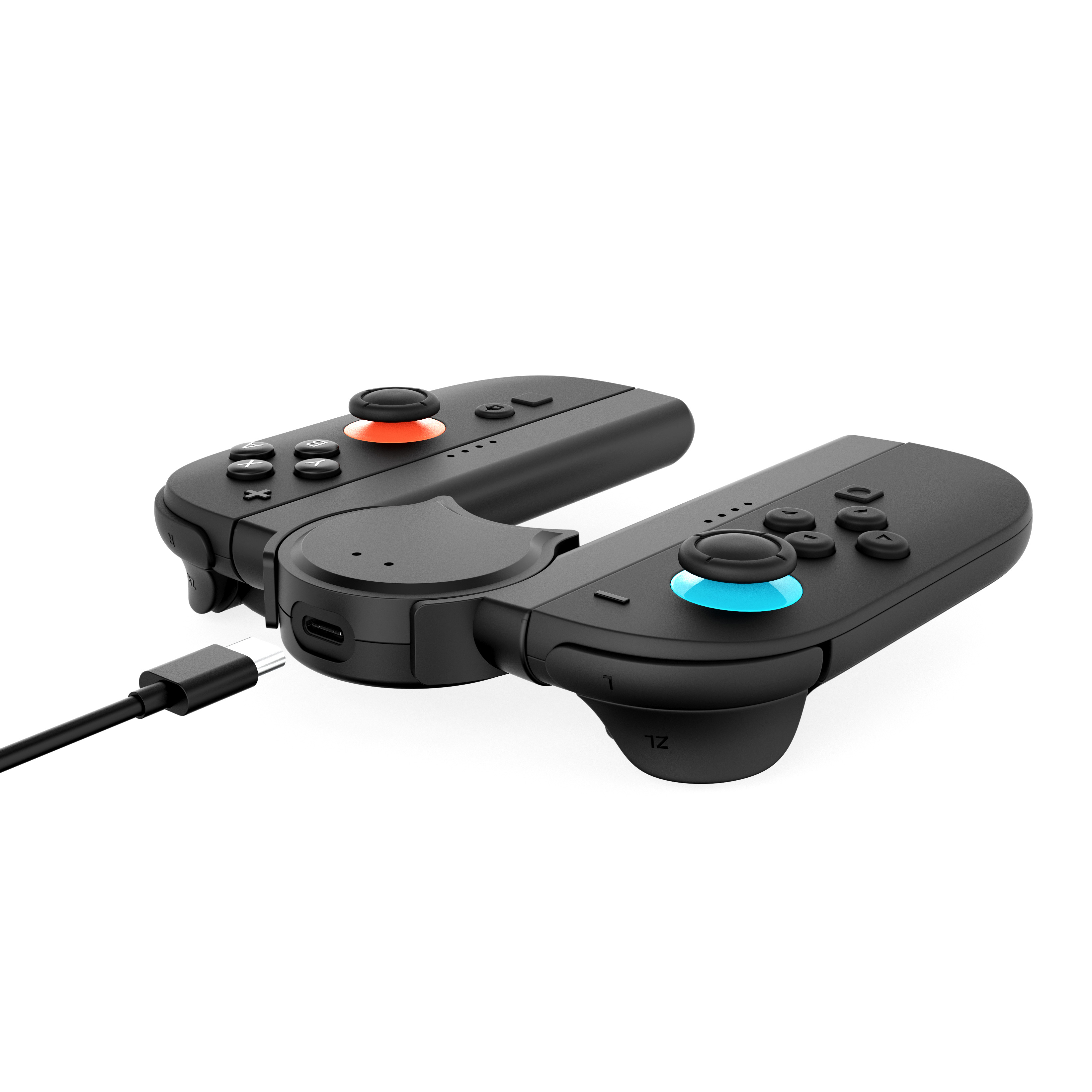 Charging Hand Grip S101 for Switch2 Gamepad-Play While Charging, Adjustable Grip Angle, Ergonomic Comfort for Enhanced Gaming