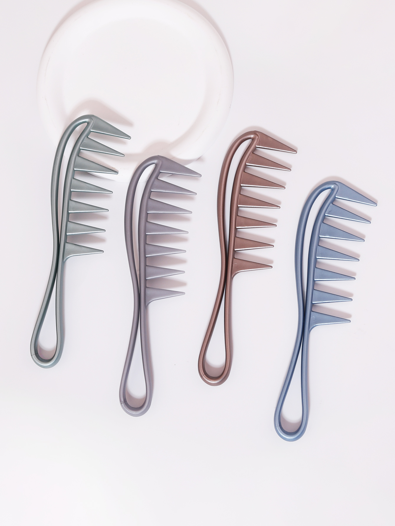 1pc Hairdressing Salon Smooth Comb Household Oil Head Men's Back Comb Styling Tool Hairdressing Comb Special for real hair