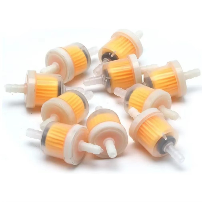 5pcs\10pcs Universal Motorcycle Inline Fuel Filter 8mm Gasoline Oil Filter For Scooter ATV Dirt Bike