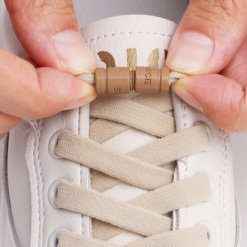 1/2 Pair New Swivel Buckle Automatic Shoelaces No-Tie Shoe Laces for Kids & s Easy Slip-On Sneaker Accessory