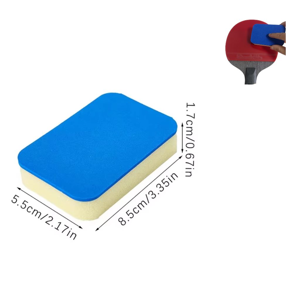 3 Pc Portable Cleaning Sponge Easy To Use Ping Pong Racket Cleaner Care Accessories