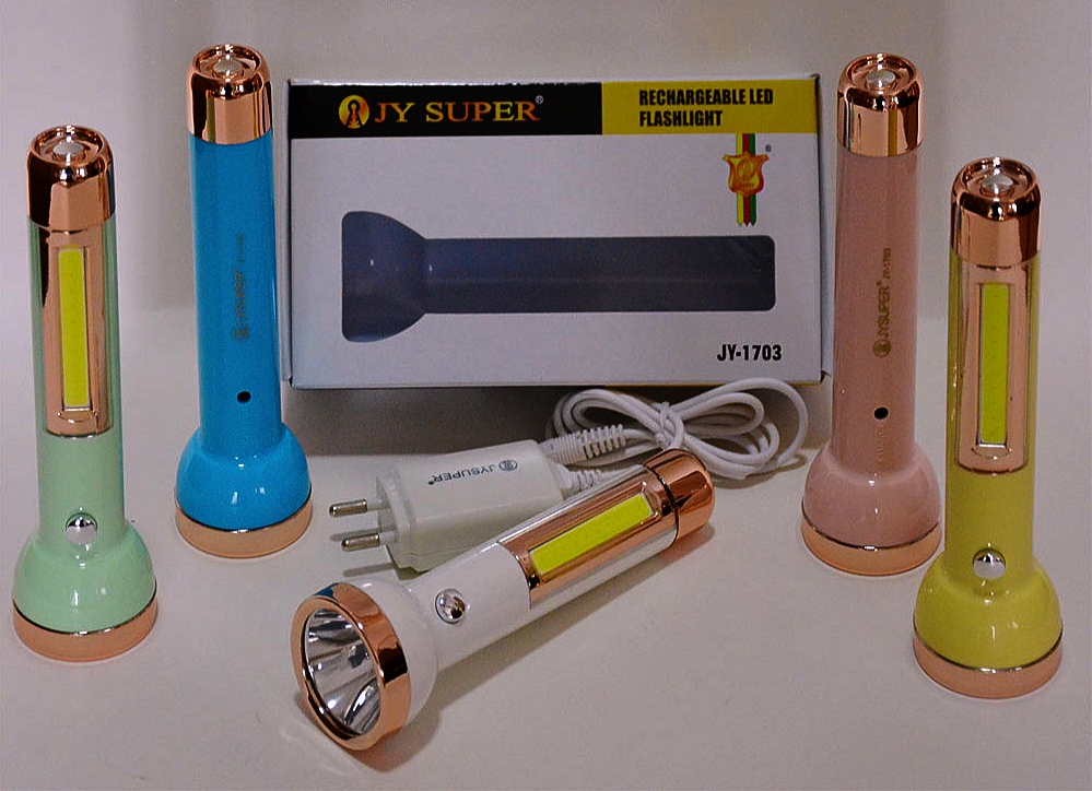 Cheap Mini Portable Handheld Plastic USB Rechargeable Led Torch Light Flashlight With Side Light