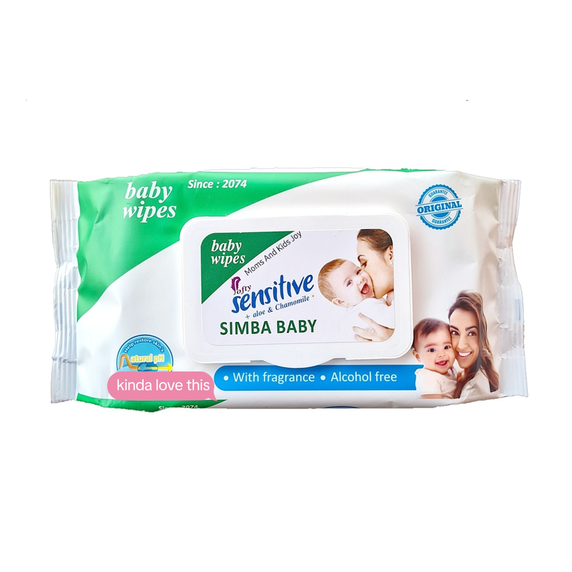 Sensitive Baby Wipes 1 Pack Sensetive - sewaCenter