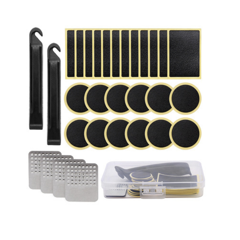 Bicycle Cycling Tire Repair Kit Tool Set Inner Tube Patching Tyre Filler Glue Free Cold Patchs Sealant Fix Portable Tirefit