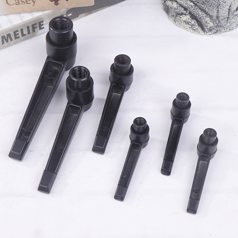 1pcs Adjustable Locking Handle Zinc Alloy Rotating 7-Shaped & Universal Aluminum Handle