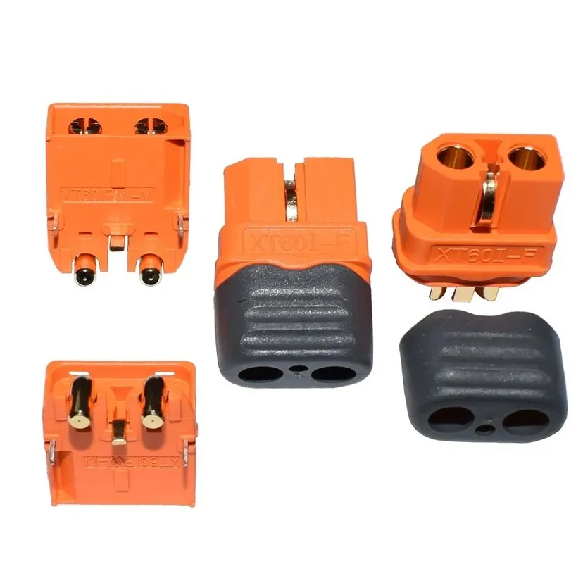 New with Signal Pin XT60I-F XT60I-PW 2+1 Plug Brass Accessories 2+1 Connector Signal Pin Plug Model Parts