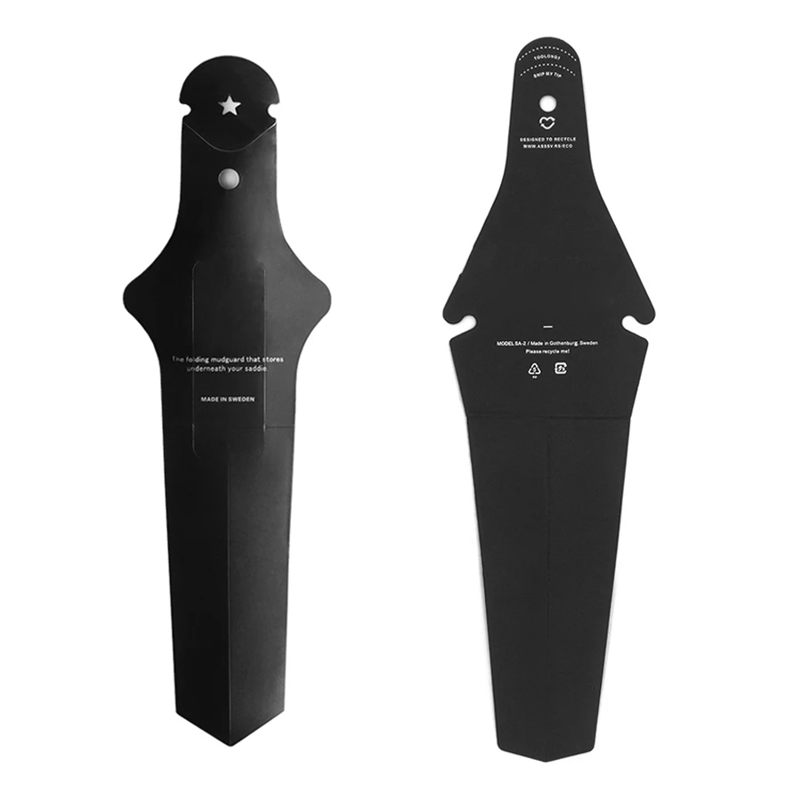 Bicycle MTB Saddle Fender Rear Mudguard Wing | Lightweight Plastic Mud Guard | Universal Fit Saddle Fender for Road Bike Enduro