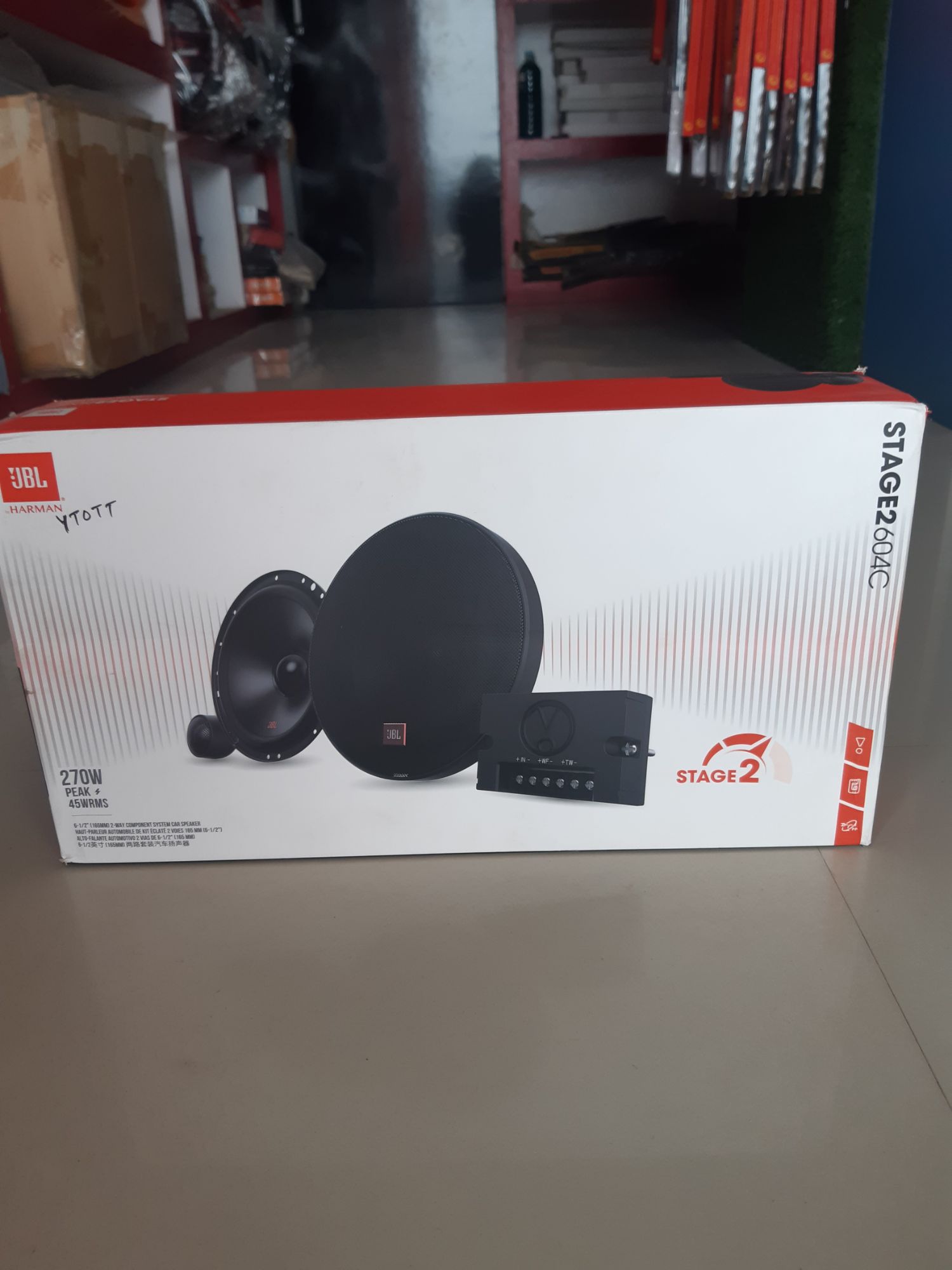 Component Speaker Stage 2 604 C Car Sound system